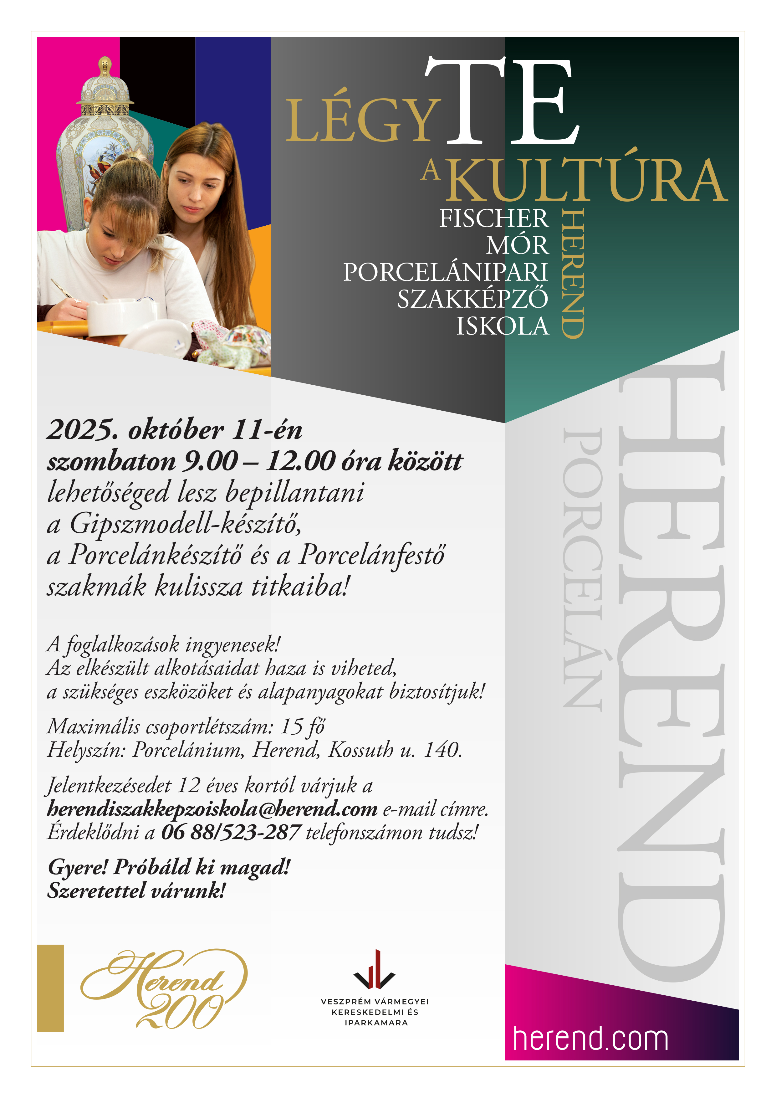 Légy Te a kultúra - Gyere a Workshop-ra!
